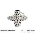 Axyaa Ceramic Vase: Wabi Sabi Style Retro Home Decoration and Flower Vessel