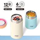 Axyaa Stainless Steel Mini 316 Flask - Leak-Proof Vacuum Lunch Box Tumbler
