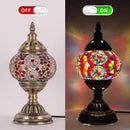 Axyaa Handmade Glass Mosaic Table Light for Home and Hospitality Settings