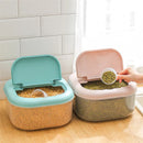 Axyaa Plastic Rice Bucket: Moisture-Proof Food Container for Kitchen Storage