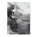 Pink Marble Abstract Canvas Painting Wall Art Print Home Decor by Axyaa