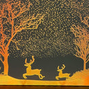 Snowy Deer Nightlight: Axyaa Cute and Colorful Bedthroom Decor