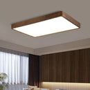 Axya Modern Wooden LED Ceiling Lights for Bedroom and Living Room