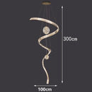 Axyaa Modern LED Chandeliers for Dining Room Pendant Lights Hanging Lamps