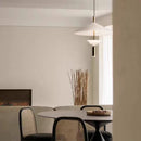 Axyaa Red UFO Pendant Light for Dining and Living Spaces