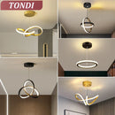 Axyaa LED Modern Ceiling Chandelier for Home Lighting, 110-220V