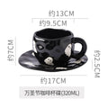 Axyaa Halloween Hand Holding Cute American Ceramic Mug