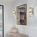 Axyaa Crystal LED Wall Light Staircase - Luxury Indoor Lighting Sconce