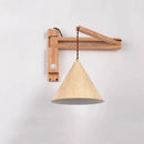 Axyaa Nordic Style Wind Wall Lamp for Bedroom and Aisle - Foldable and Retractable
