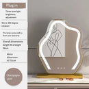 Axyaa LED Vanity Mirror with Dimmable 3 Modes, 360° Touch Control, Ideal for Bedroom