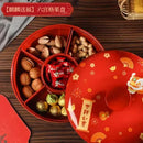Axyaa Fruit Box Candy Melon Seed Plate Snack Storage Divider