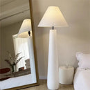Axyaa White Mushroom Standing Lamp Designer Floor Reading Light