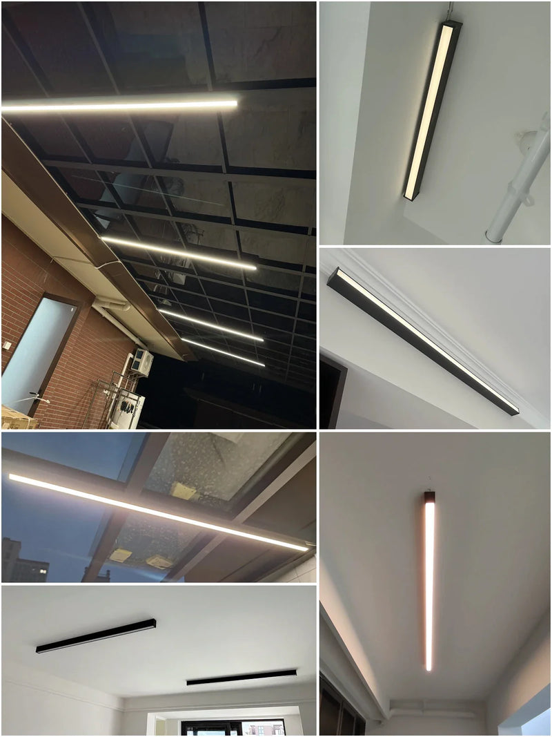 Axyaa Ceiling Lamps: LED Nordic Office Lights for Kitchen Living Room Bedroom Dining Balcony