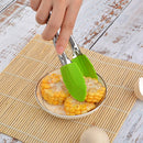 Axyaa Silicone Head Food Tongs with Stainless Steel Handle