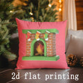 Christmas 3D-Inspired Pillow Covers by Axyaa for Sofa Bedroom Car - Home Decor