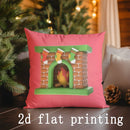 Christmas 3D-Inspired Pillow Covers by Axyaa for Sofa Bedroom Car - Home Decor