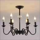 Axyaa Retro Crystal Chandelier for Elegant Living Room, Bedroom, and Study Lighting