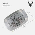 Axyaa American Style Tin Plate for Outdoor Dining
