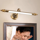Axyaa Golden Europe Bronze Mirror Lamp 8W 51cm for Bedroom and Bathroom Wall Lighting