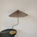 Axyaa Metal Umbrella Lamp Squiggle Light with E14/E27 Bulb