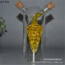 Axya Double Glass Seasoning Bottle Set