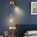 Axya LED Wall Light: Modern Bedroom Spotlight Chandelier for Reading and Ambiance