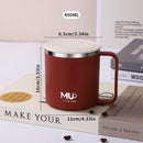 Axyaa Double Wall Insulated Stainless Steel Coffee Mug - Leak-proof Drinkware