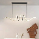 Axyaa Modern LED Dining Chandelier Pendant Lights for Home Interior Decor