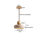 Axyaa Travertine LED Pendant Lights Natural Stone Hanging Lamp