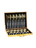 Axyaa Stainless Steel Tableware Set in Elegant Gift Box