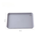 Axyaa Serving Tray: Anti-Slip Scratch Resistant Kitchenware for Tea, Fruit, Dessert
