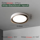 Axyaa Modern Minimalist LED Ceiling Lamp - High-End Nordic Bedroom Light