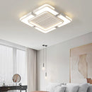 Axyaa Modern Ceiling Fan with LED Light & Control for Bedroom and Living Room Lighting.
