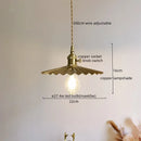 Axyaa Copper LED Pendant Light for Modern Living Spaces