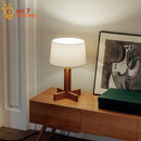 Axyaa Wabi-sabi Solid Wood Floor Lamp LED E27 Zen Art Decor Corner Stand Lighting