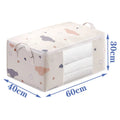 Axyaa Quilt Clothes Storage Bag: Big Capacity, Moisture Proof, Dustproof Organizer