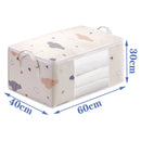 Axyaa Quilt Clothes Storage Bag: Big Capacity, Moisture Proof, Dustproof Organizer