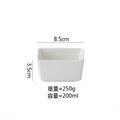 Axyaa Ceramic Gravy Boat Set Seasoning Tool Restaurant Milk Jug Steak Sauce Pot