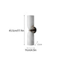 Axyaa Natural Marble Wall Light | Copper Retro Medieval Luxury Bedside Lamp