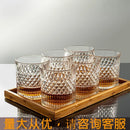 Axya Whiskey Glass - Home Liquor Spirits Beer Glass - Creative Transparent Glass