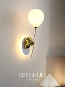 Axyaa Artistic Bear Children's Room Wall Lamp