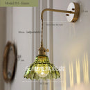 Elegant Vintage Brass Socket Wall Sconce by Axyaa for Bedroom Hotel Dining Room