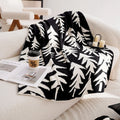 Axyaa Winter Christmas Tree Knitted Sofa Blanket Cozy Multifunctional Universal Blanket