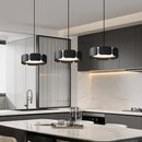 Axyaa LED Arc Pendant Light Adjustable Brightness Ideal for Kitchen