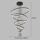 Axyaa Modern LED Pendant Chandeliers for Living and Dining Room Lighting