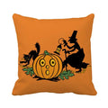 Halloween Cartoon Pumpkin Bat Ghost Pillowcase for Axyaa Home Decoration