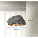 Axyaa Stone-Shaped LED Pendant Light for Living Dining Room Bedroom