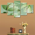 Axyaa Abstract Water Lilies Canvas Wall Art - Home Decor Painting Collection