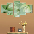 Axyaa Abstract Water Lilies Canvas Wall Art - Home Decor Painting Collection