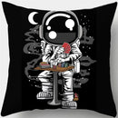 Axyaa Spacemen Rocket Pillowcase for Sofa Home Decor Kids Room